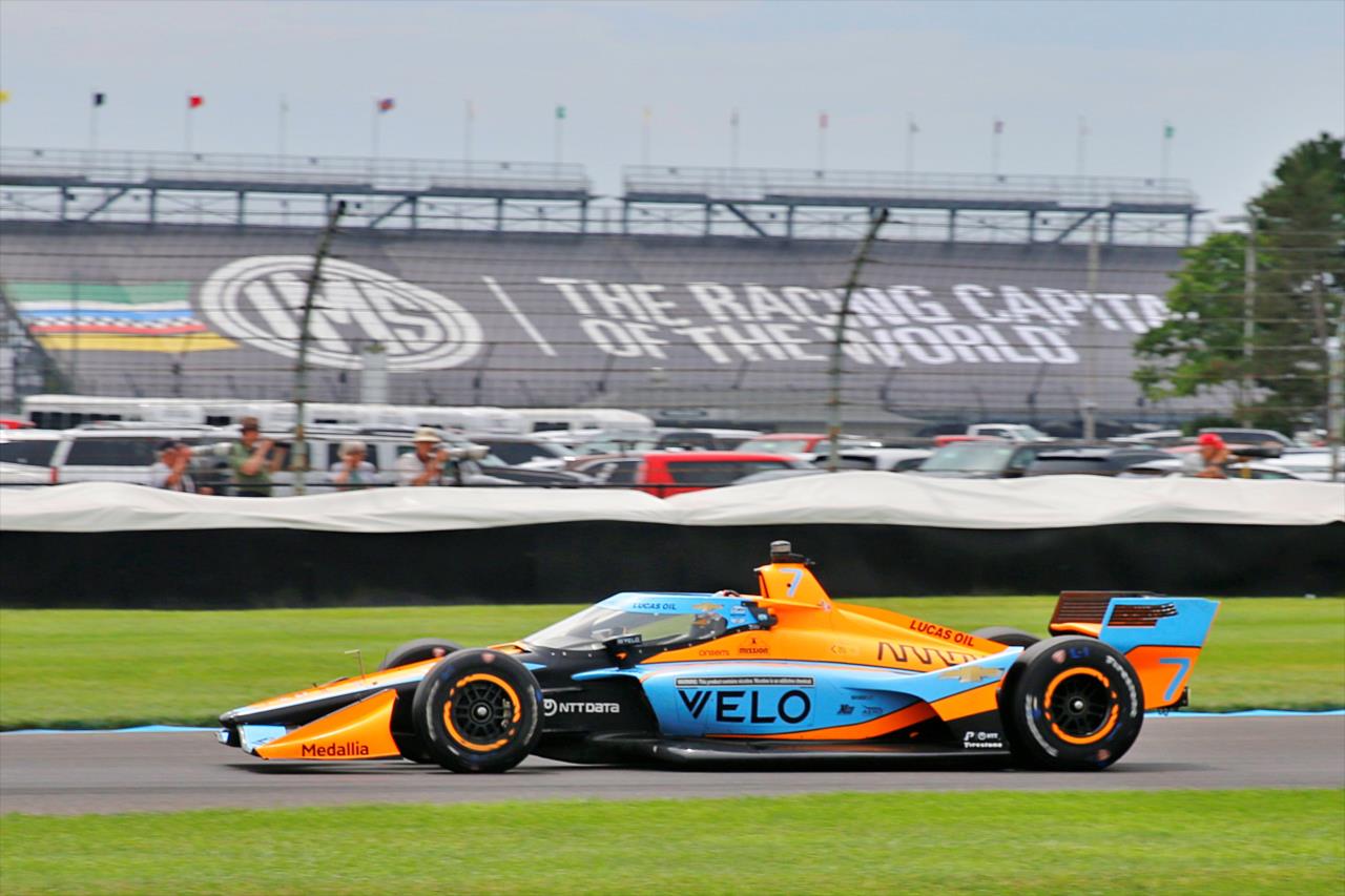 Alexander Rossi - Gallagher Grand Prix - By: Lisa Hurley -- Photo by: Lisa Hurley
